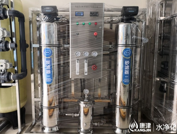 0.5噸反滲透純凈水設(shè)備 KJ-RO500 全自動(dòng)控制系統(tǒng)，全管路不銹鋼
